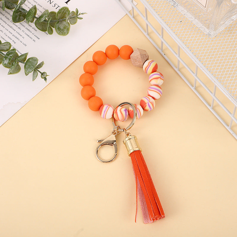 Silicone Beads Wrist Keychain Color 064b835b 3f19 4f29 be73 1fa939be86f4