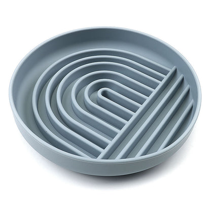 The Slowdown Bowl Silicone Slow Feeder For Dogs Puppies Slow Eating Modern Lick Mat Design Reduces Gulping Dishwasher Fit For