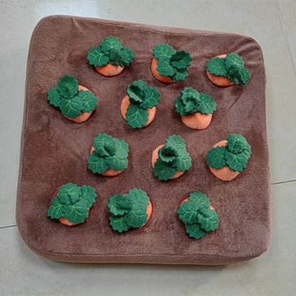 Pet Dog Toys Carrot Plush Toy Vegetable Chew Toy For Dogs Snuffle Mat For Dogs Cats Durable Chew Puppy Toy Dogs Accessories 0