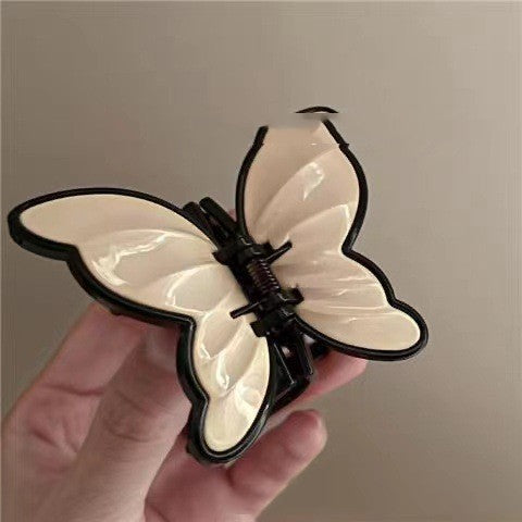 Vintage French Acrylic Butterfly Clasp 065acce4 2688 4402 8f87 3b51b7007e88