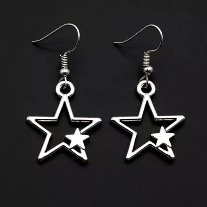 Retro Five-pointed Star Ornament Personality Fashion Alloy 067158b1 7f52 4cd6 b7a6 5750d8f34f5b