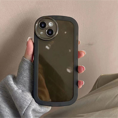 Simple Solid Color Transparent Mobile Phone Case All-inclusive Soft 068e89c9 8f49 4e9e 9ab5 9496fd07a4f8