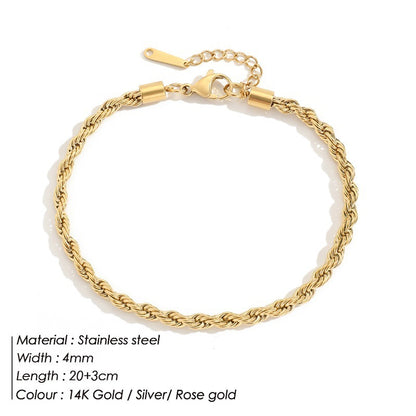 Leila Rope Chain Anklet 06992385 bfa5 4980 b0ef bfb8a7d28d5b