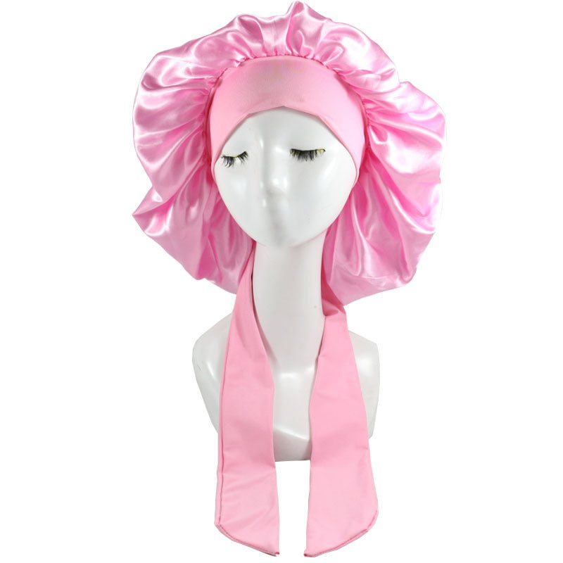Lace-up Hair Care Silk Nightcap 069fd18e e3b4 49dd b1b8 bd63ff1c155c