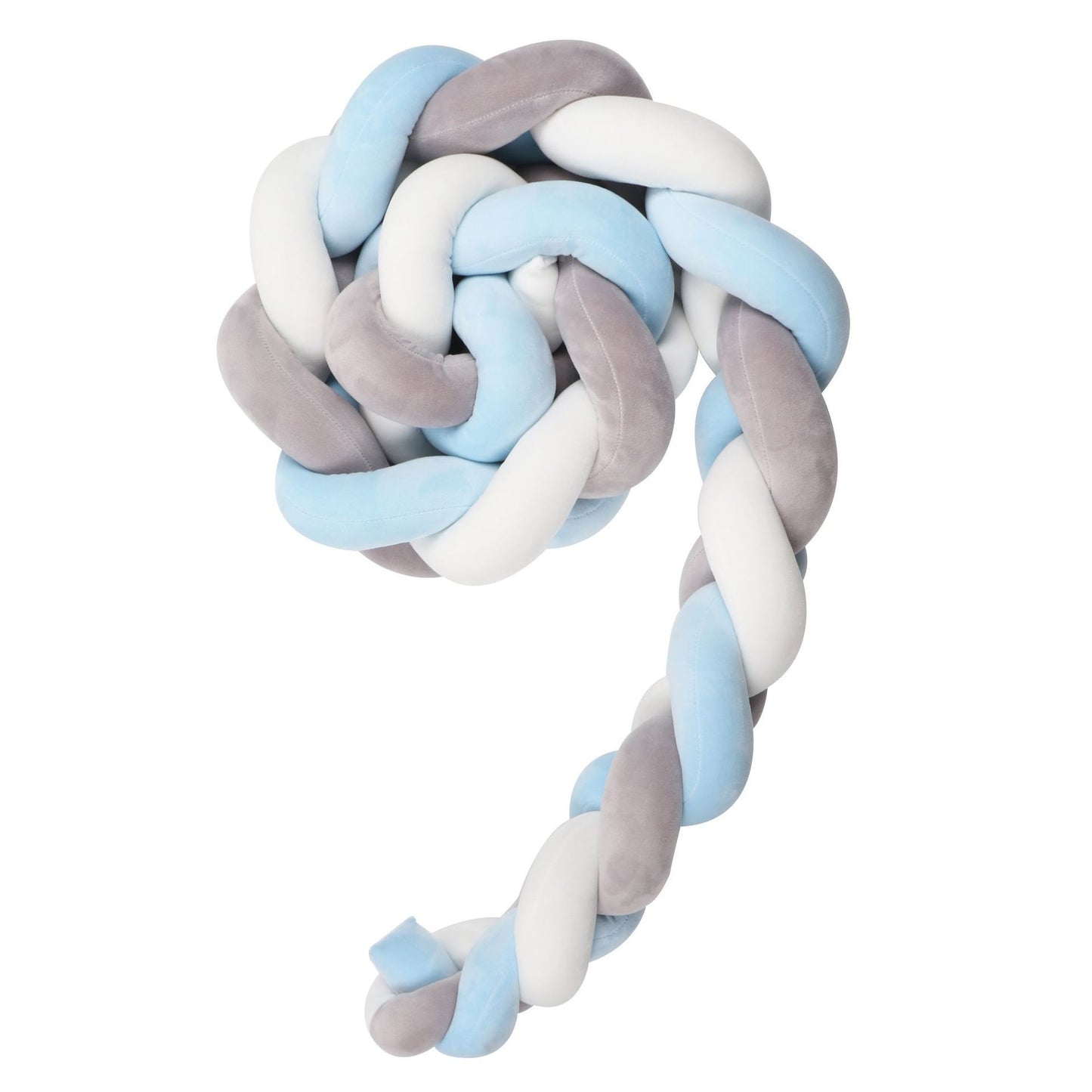 Knotted Long Pillow Three-strand Twist Spandex Bed Fence Baby 06a7aab8 5efb 4206 a2d9 624cdfc5ac41