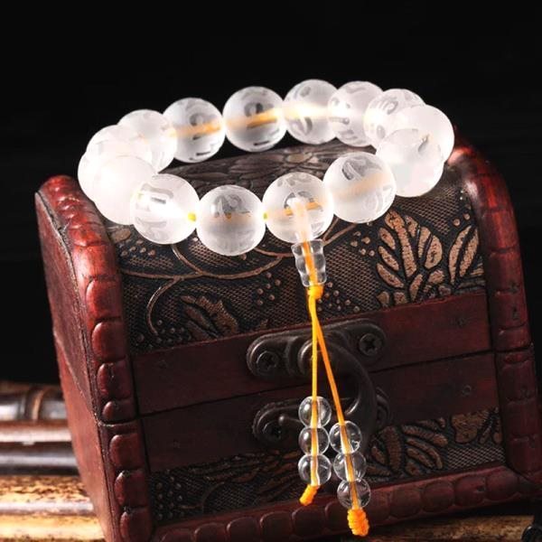 White Crystal Bracelet For Men And Women 06add98f c9ac 4c65 8bd3 5cbb71faa87b