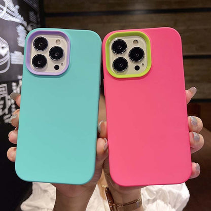 Mobile Phone Case Contrast Color 3 In 1 Protective Cover 06b741da 4609 4b81 8a67 b10b58ce45f4
