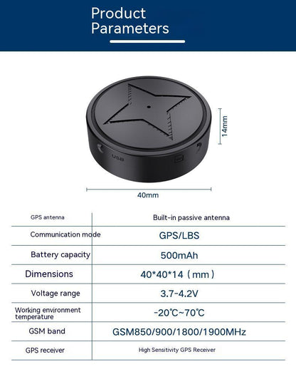 Beidou GPS Car Locator Anti-lost For The Elderly And Children Magnetic Adsorption Installation-free 06be846c f23f 41e5 a4b3 6