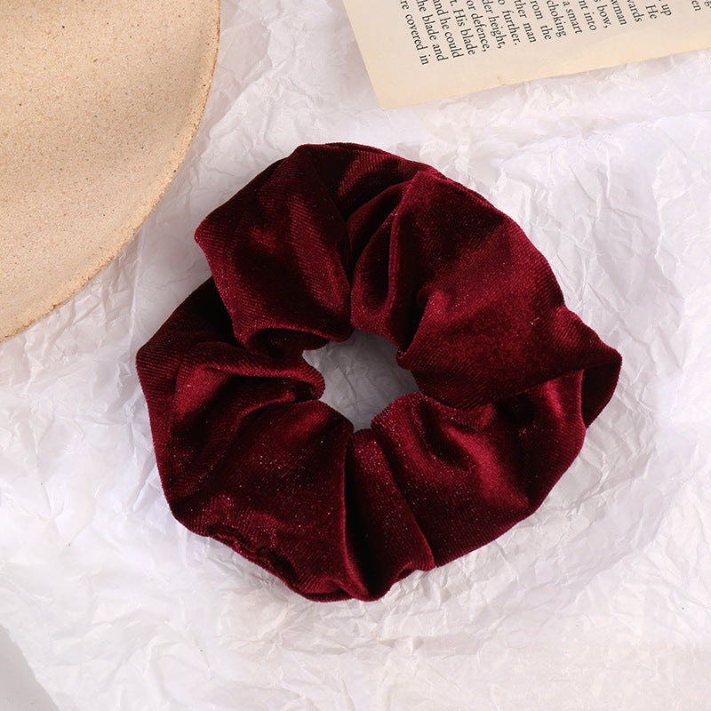 Flannel Hair Tie Hair Rope Amazon Velvet Fashion Ponytail Hair Accessories 06d1ad95 c0b9 4bf5 b624 5234639f99b8