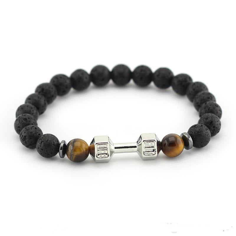 Stretch Volcano Dumbbell Men's Bracelet 06dbdaff 1f9e 44f7 98f0 a5c74585b480
