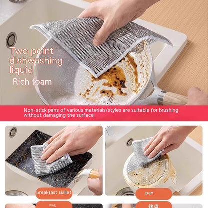 Steel Wire Ball Cloth Kitchen Cleaning Dishcloth 06ef3f36 dbcb 4e38 8e2c 434d5342d60f