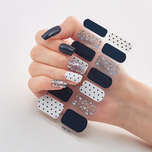 3d Laser Bronzing Craft Nail Applique Nail Sticker - HD Wireless Product #1