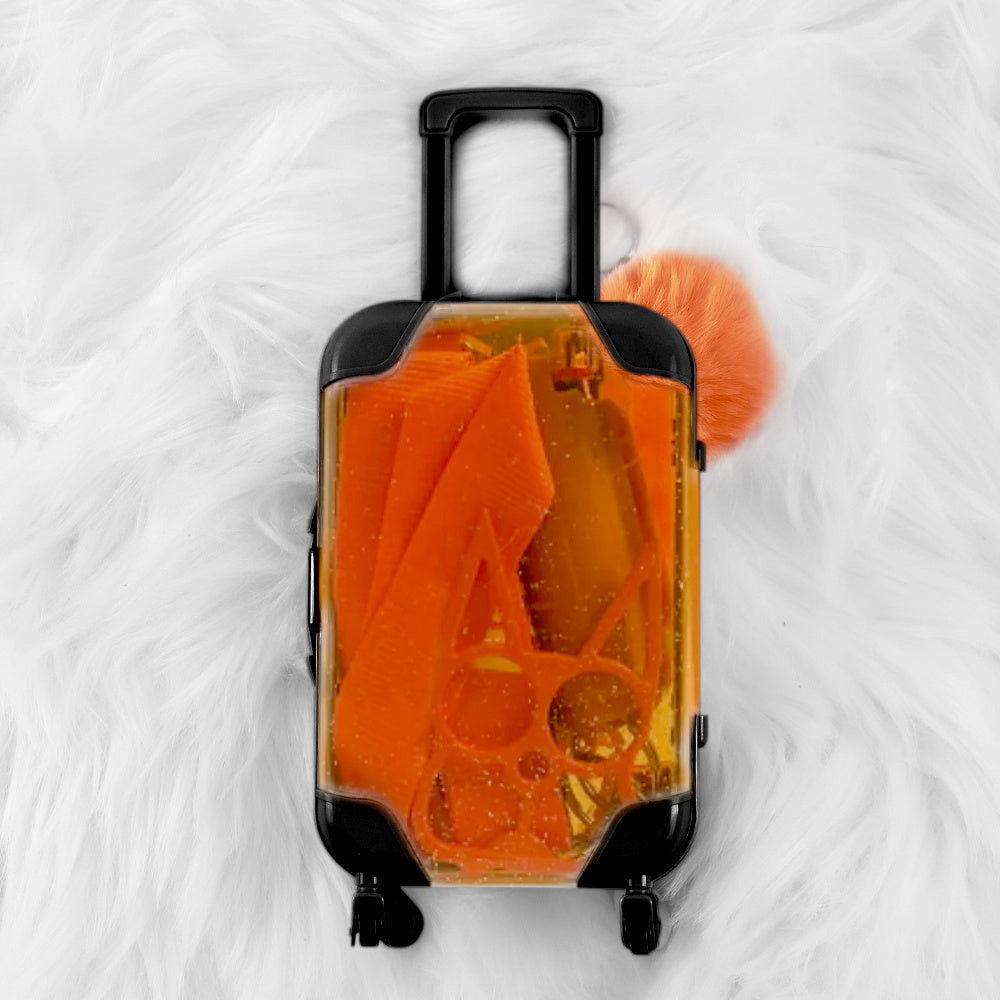Girls Mini Luggage Design Self-defense Kit Keychain Accessories 073443cf 9597 48c5 9707 ec92f9363844