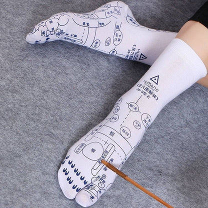 Hole Socks Cotton Sweat-absorbent Mid-calf Length Same Style 07499231 8a99 4175 a508 f644fe4b9146