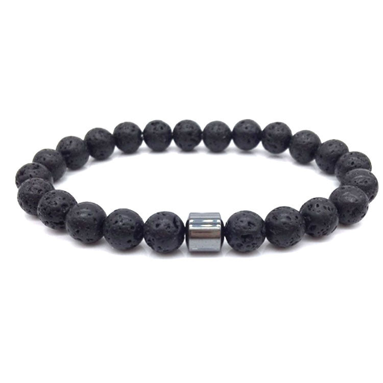 Fashion New Black Stone Tiger Eye Bead Magnet Bracelet 075450f8 ce4a 49b8 b7b2 2d34ed4feafb