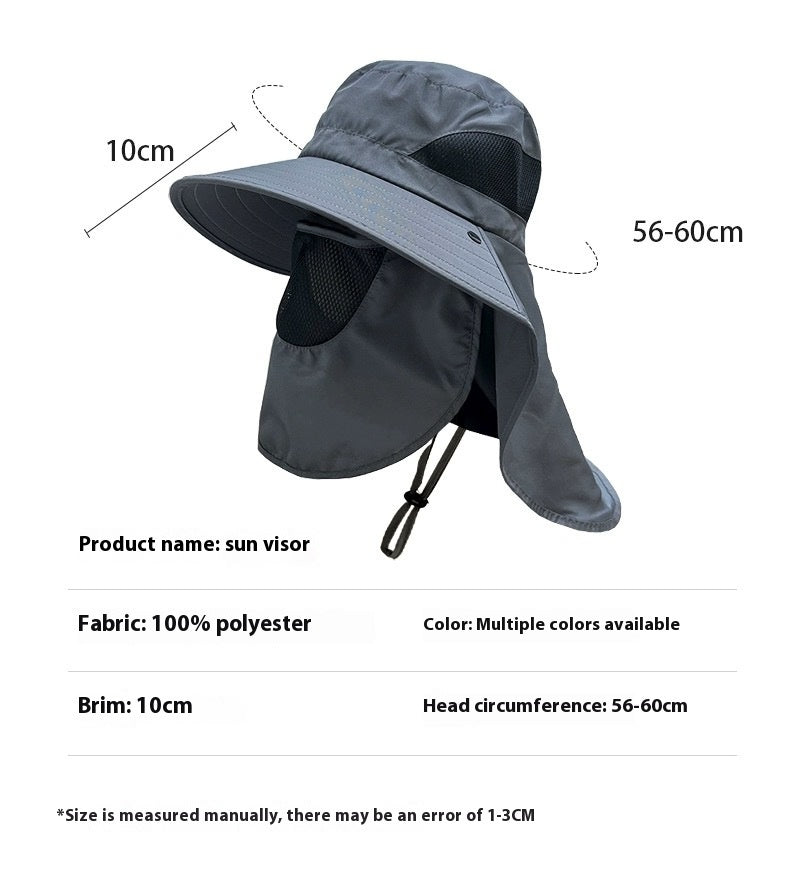 Men's Summer Fishing All-inclusive Sun Protection Hat 076065d7 c812 4ca4 b481 3a619f82cdc6