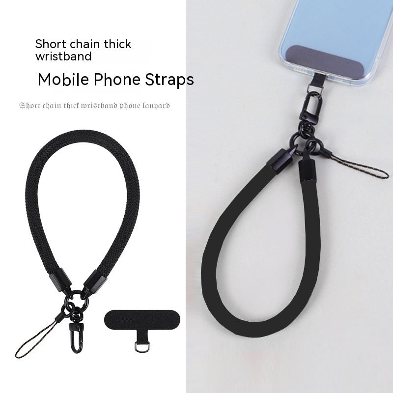 Mobile Phone Short Polyester Rope Anti-theft Wrist Strap Keychain - 图片 2
