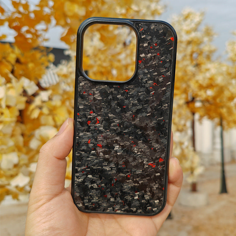 Gold Foil Carbon Fiber Forged Grain Phone Case 0777dfc5 46b1 4ff3 a84a 24463005a45e