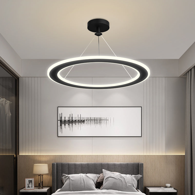 Simple Modern Circular Bedroom Study Chandelier 077d954d 4dba 423d aa06 d88c08132c76