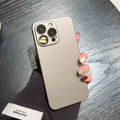 Simple Solid Color Anti Fall Cover Ultra-thin Frosted 07adabf2 3014 475d 904f 719fee6bce93