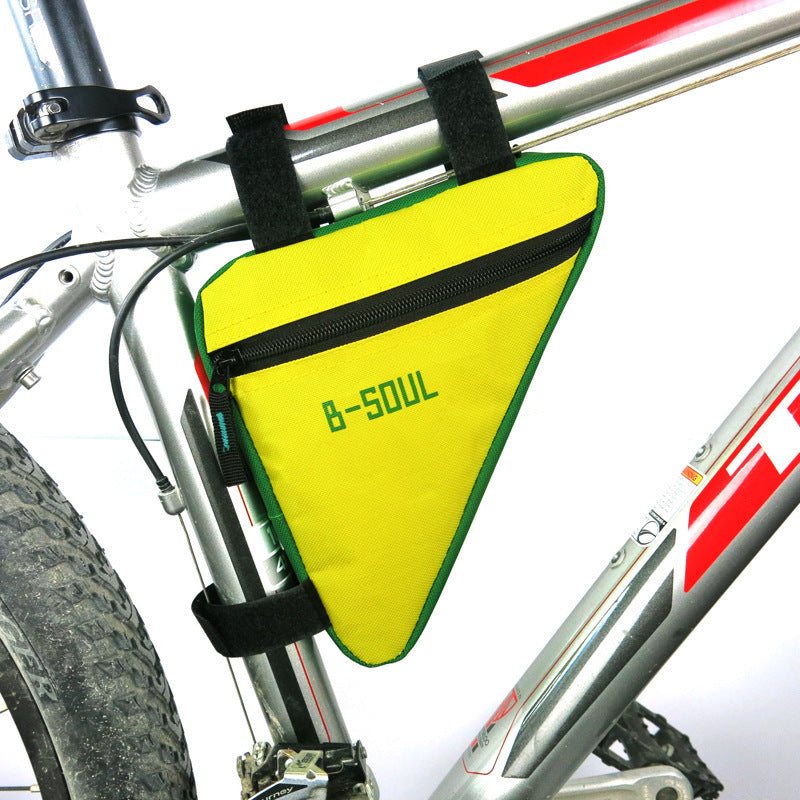 Saddle bag riding bicycle mountain bike bag triangle tool kit upper tube beam bag bicycle equipment accessories 07b783ad 9413