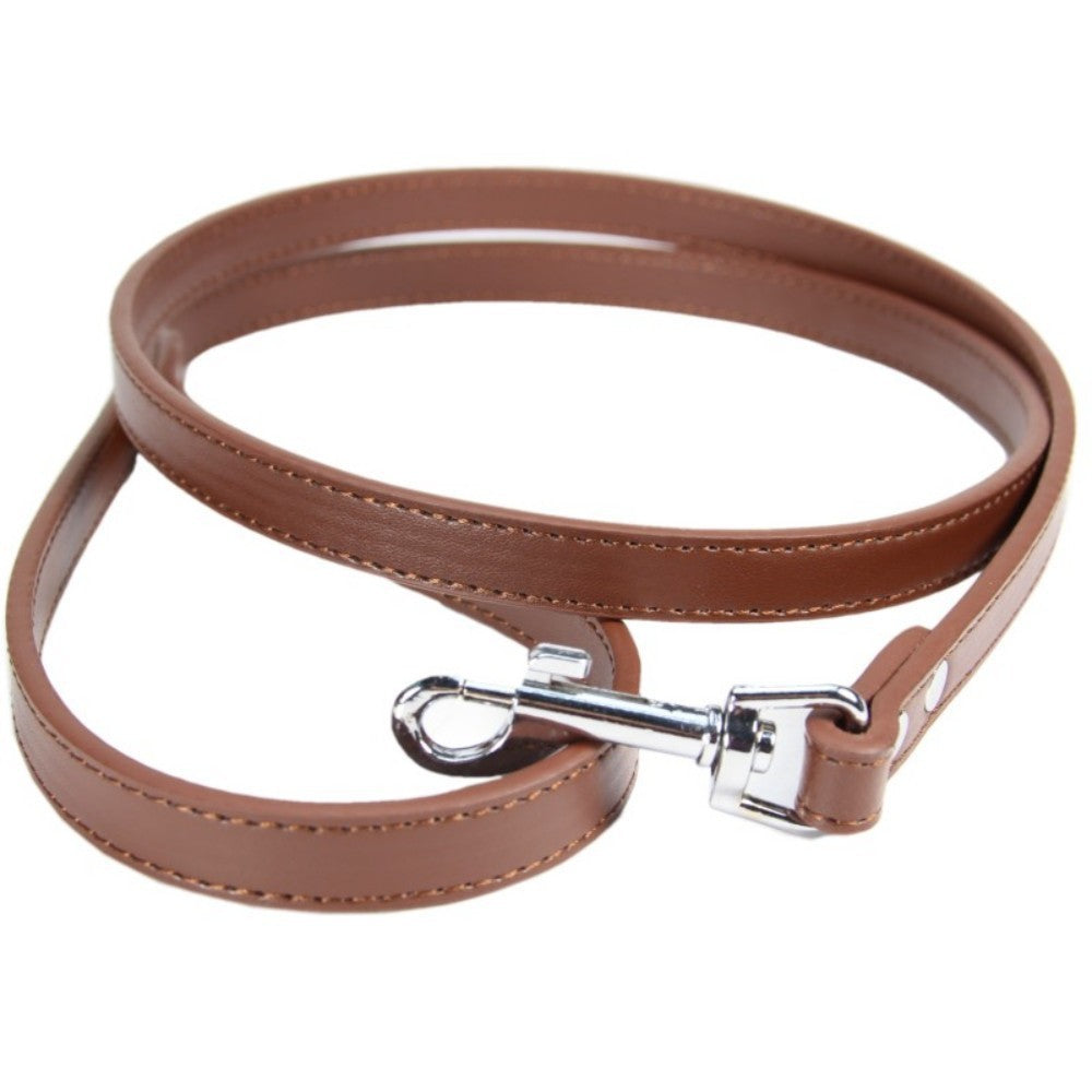 Pet Leash Cat PU Leather Dog Chain 07c856bd efae 4876 8916 2d31ae613abc