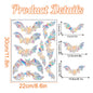 Rainbow Prism Electrostatic Glass PVC Decorative Colorful Window Stickers 07f72668 cf97 404a 901c 4bd8f110139f