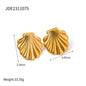 Shell Stainless Steel Beach Wind Titanium Steel Earrings 07f8b748 493b 402f 8b7b fd80838f7467