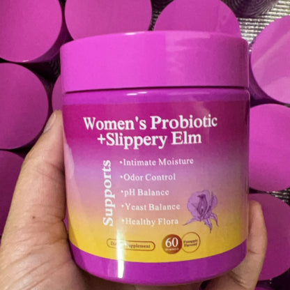 60 Pineapple Flavor Female Probiotic Gummies - HD Wireless Product #1