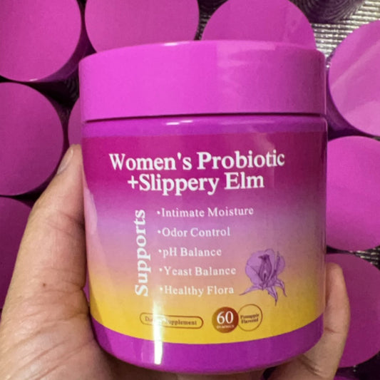 60 Pineapple Flavor Female Probiotic Gummies - HD Wireless Product #1