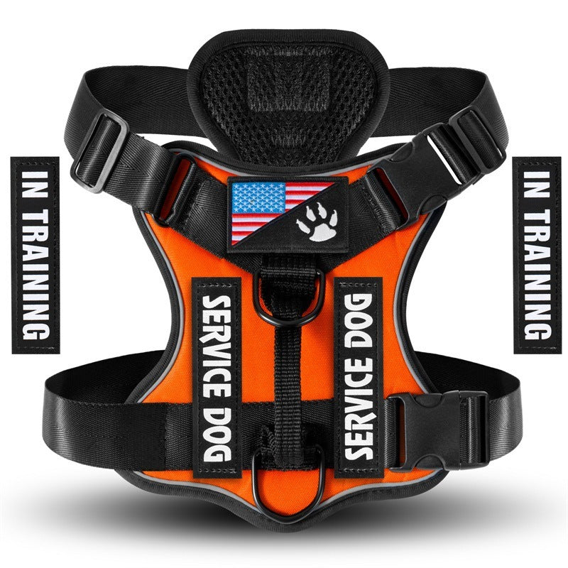 Shock Absorption Night Vision Reflective Pet Tactical Chest Strap 083b13fe 9989 4c37 9daf 98553bc016a9