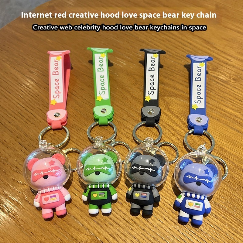Creative Cartoon Cute Space Bear Keychain 083bea86 34fe 4735 ae10 50106dfa75fe trans