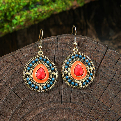 Vintage Bohemian Style Hand-woven Tassel Earrings 0849a551 635f 4872 9487 ff148887dca1