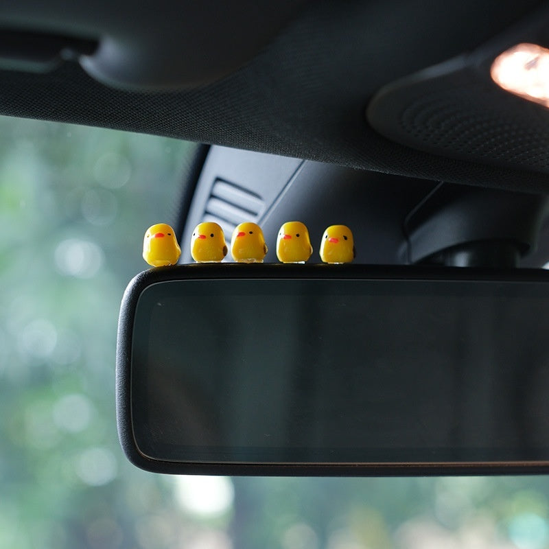 Car Mini Cute Yellow Duck Center Console Ornament 084a223e 393d 4620 81a0 36bc560c856e trans