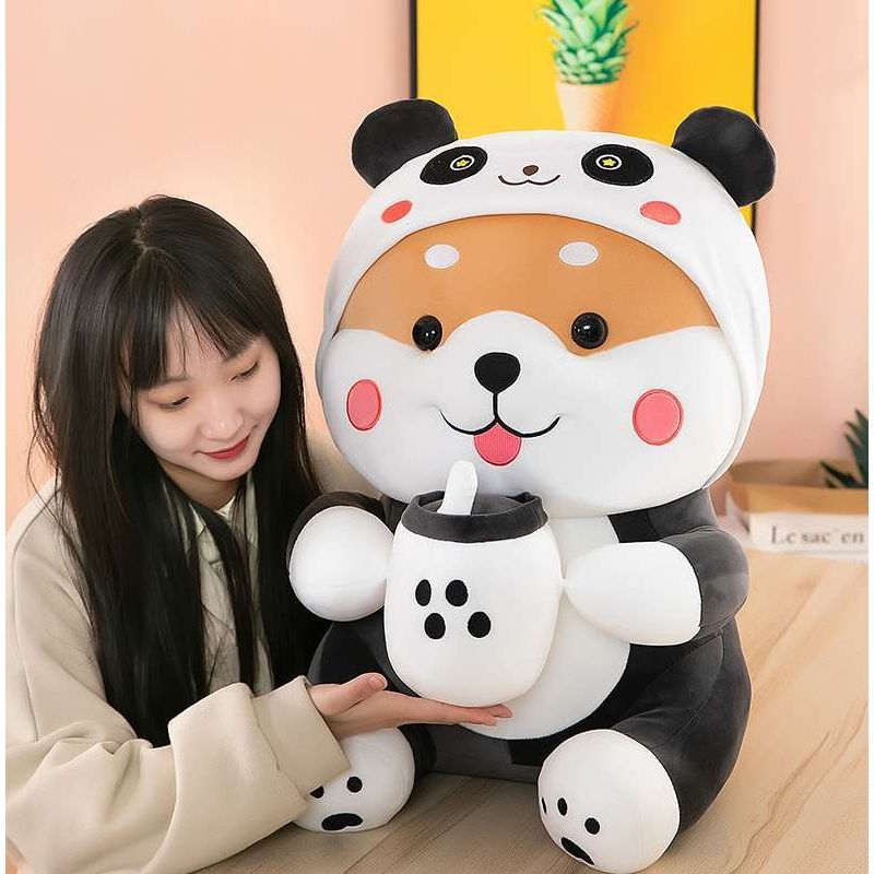 Transformation Milk Tea Dog Plush Toy 0867b647 3a33 4bbb 8401 0cf2dcc3917f