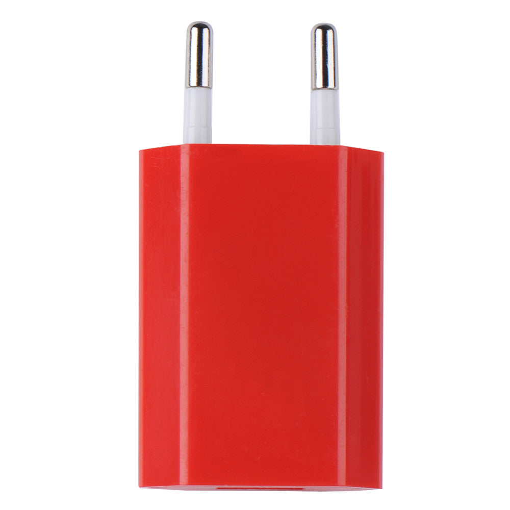 European Standard Mobile Phone Charging Head Single Port Usb Flat Charger Plug - 图片 9