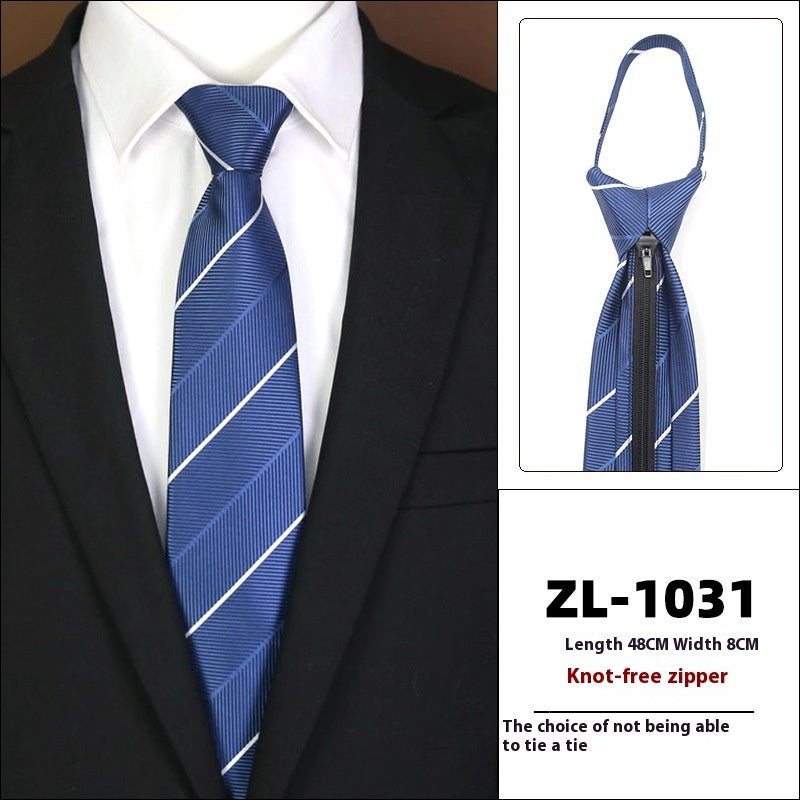 Men's Formal Wear Business Zipper Tie-free 08a2f5cf 05b4 48af b558 4a8d204bca67 trans