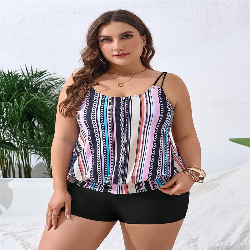 Plus Size Swimsuit Female Boxer Cover Belly Slimming 08b34dc7 4649 45fc 8c26 ab42fffa9bf0