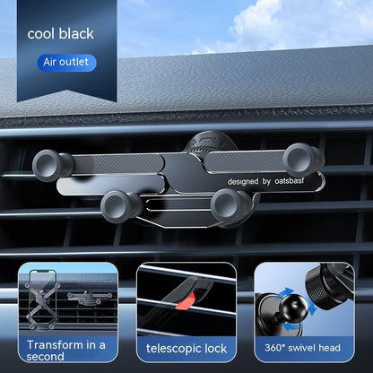 New Invisible Alloy On-board Bracket Paste Gravity Bracket - 图片 7