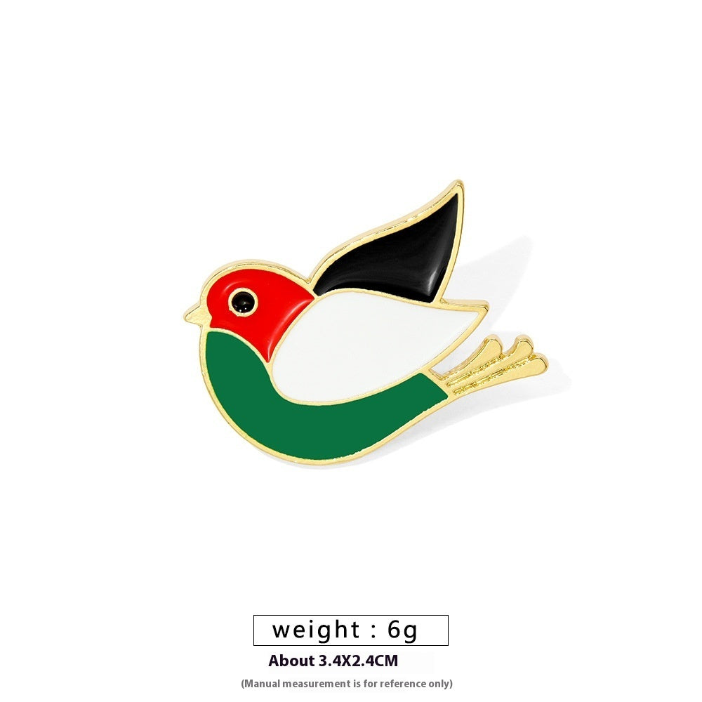 Fashion Simple Free Palestine Flag Brooch 08cb43a0 e292 4369 9707 16587e697b85 trans