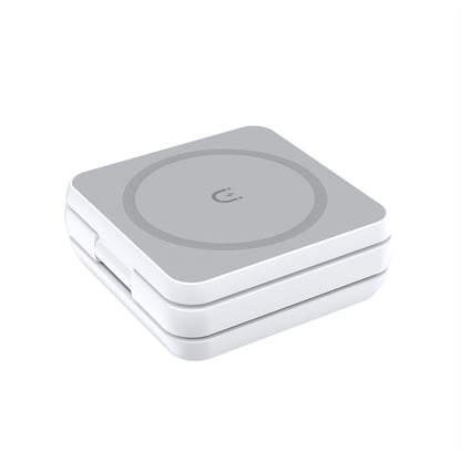 Folding Three-in-one Wireless Charger Portable Magnetic Suction - 图片 3
