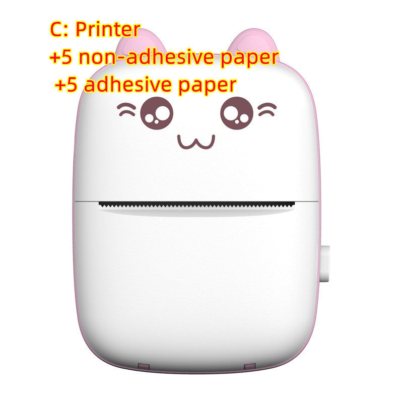 Mini Printer Portable Mini Bluetooth WiFi New Wrong Printer Mobile Phone Photo Title Note Hot Print Pocket Student Error Label Printer - 图片 19