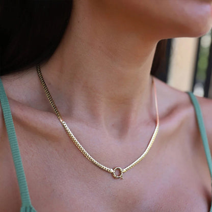 Encrypting Smooth NK Chain Necklace 0927f9a4 ffcb 4caa 9657 f2bd6ab1abb3