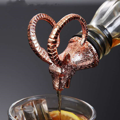 Creative Sheep's Head Wine Pourer 0944beed 745d 406f ae24 9580633365e7
