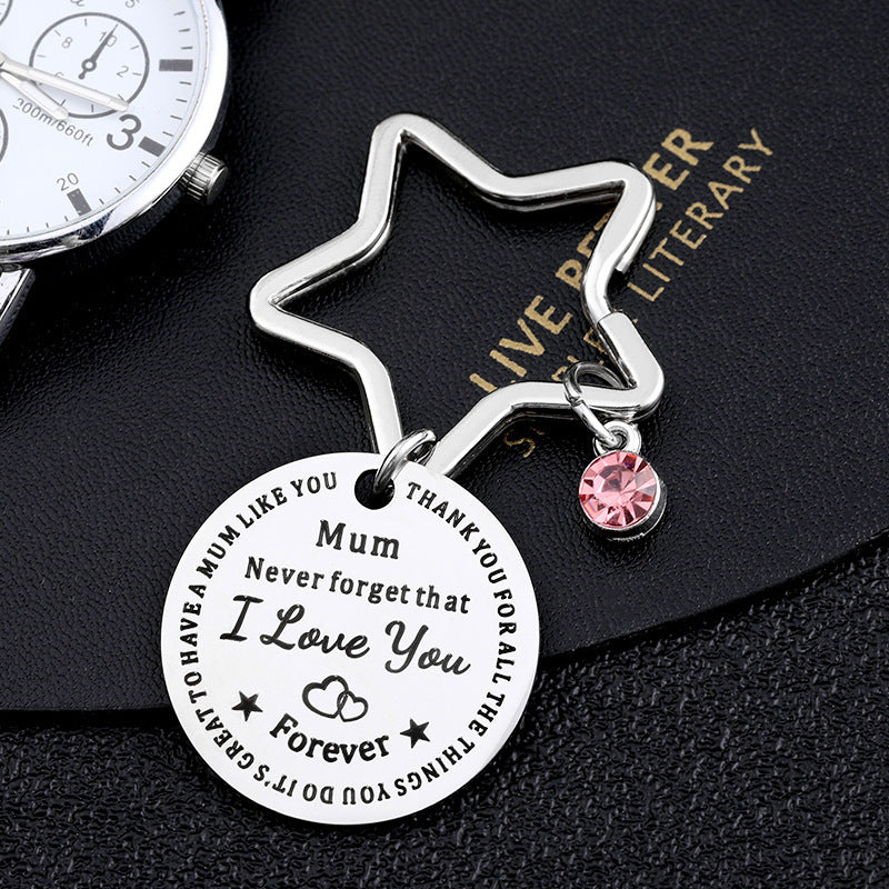 Mother And Daughter Affection Keychain Birthday Gift 094d0116 0ce5 4777 b9aa 670246fb627a