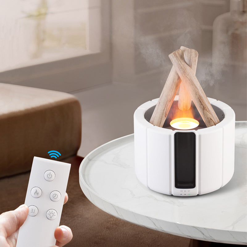 Simulated Flame Aromatherapy Machine Home Office Desktop Humidifier 094d21ad 5c1c 4047 9098 faaa8094af37