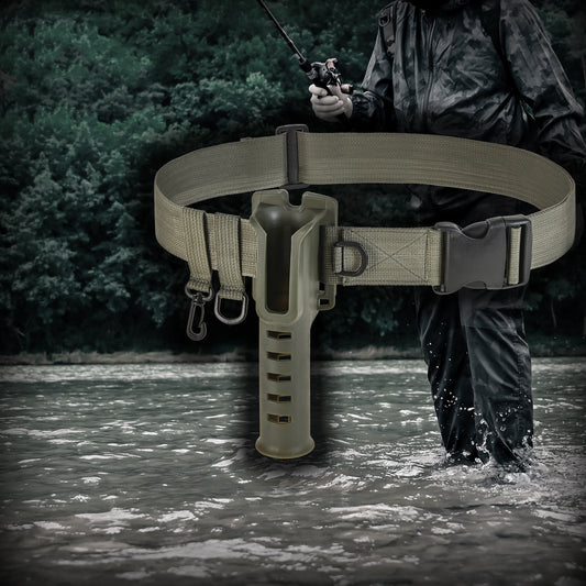 Fishing Rod Belt Bracket Fishing Waist Hanging Insertion Pole Barrel Holder Fishing Gear Hanging Buckle 0968fbe8 ac6b 4105 82