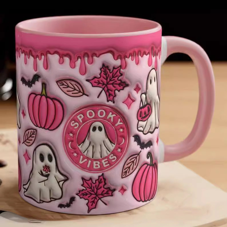 Halloween Pumpkin Ceramic Coffee Mug 09899c3b 7a80 46fb 9c08 7052f04cdea0