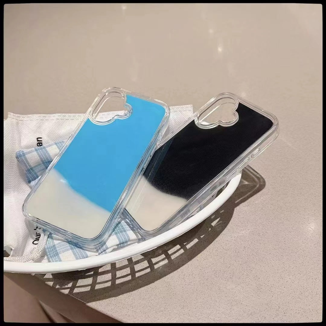 Simple Luminous Glitter Powder Quicksand Drop-resistant Hard Shell Phone Case