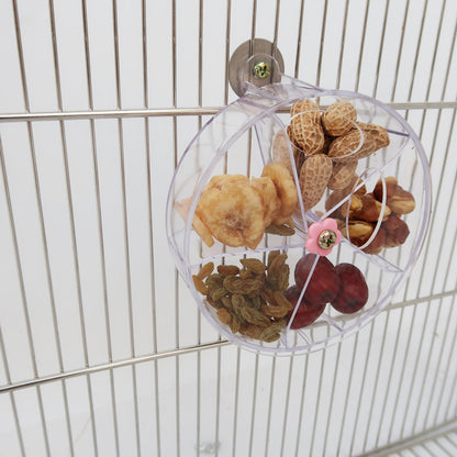 Parrot Supplies Toy Bird Acrylic Foraging Wind Wheel 098c2254 1572 483a b7ae bb746cd72909